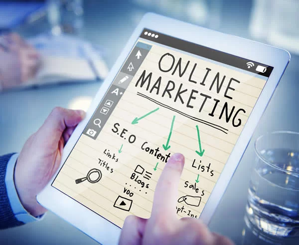 Online marketing content strategy