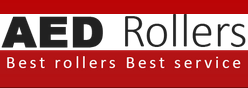 AED Rollers logo